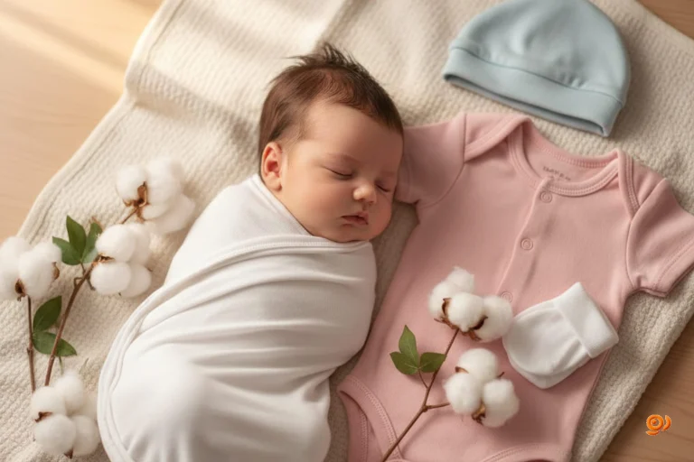 دلایل انتخاب لباس نخ پنبه برای نوزاد و کودک